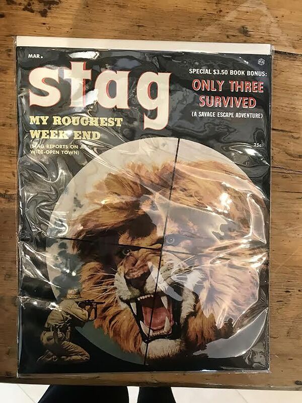 Stanley Borack, ‘Stag Magazine Cover’, 20th Century, Painting, Gouache on Board, The Illustrated Gallery