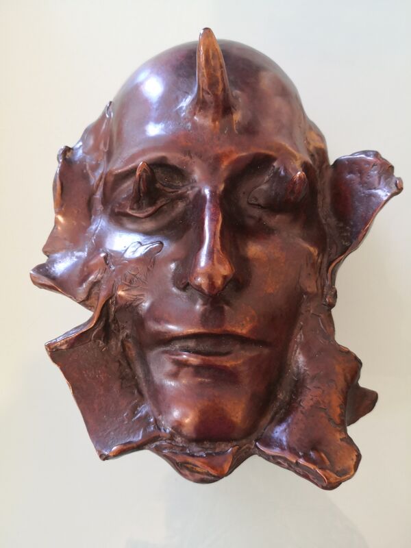 Salvador Dalí, ‘Death Mask of Napoleon’, 1970, Sculpture, Bronze, Dali Paris