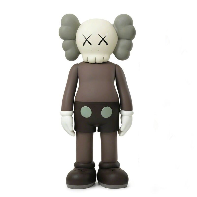 KAWS, ‘4Ft Companion (Brown)’, 2007, Sculpture, Painted Cast Vinyl; Incised 'Medicom Toy 2007 KAWS 07' to the underside of the feet, Pop Fine Art