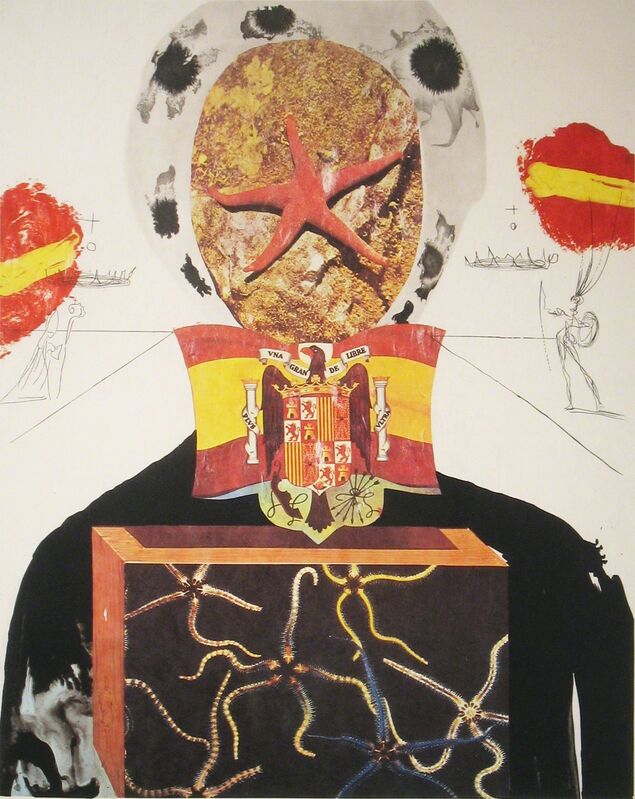 Salvador Dalí, ‘Surrealist King’, 1971, Print, Lithograph with etching, DTR Modern Galleries