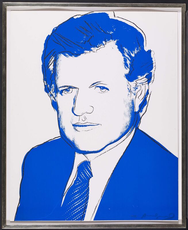Andy Warhol, ‘Edward Kennedy’, 1980, Print, Colour silkscreen and diamond dust on Lenox museum board, Van Ham