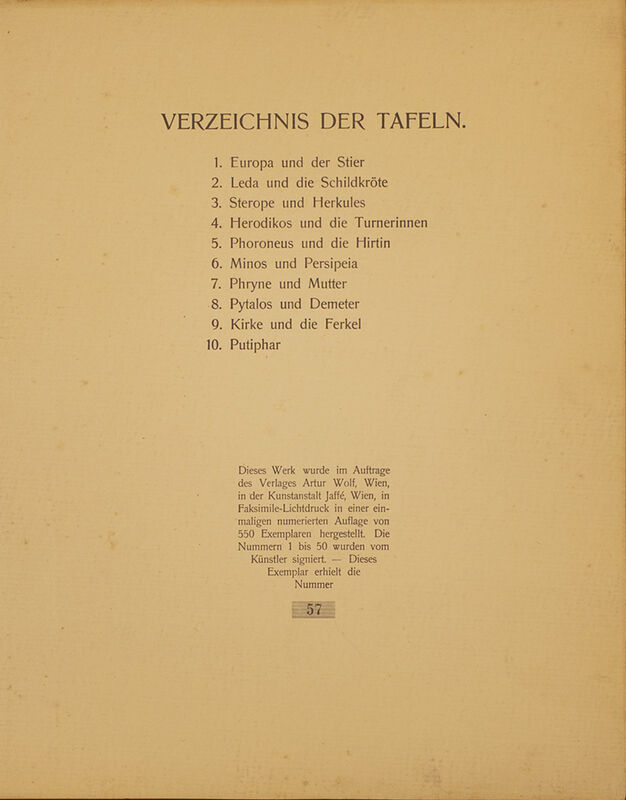 Franz von Bayros, ‘Kirke und die Ferkel (Kirke and the piglets)’, 1914, Print, Lithograph, Globe Photos
