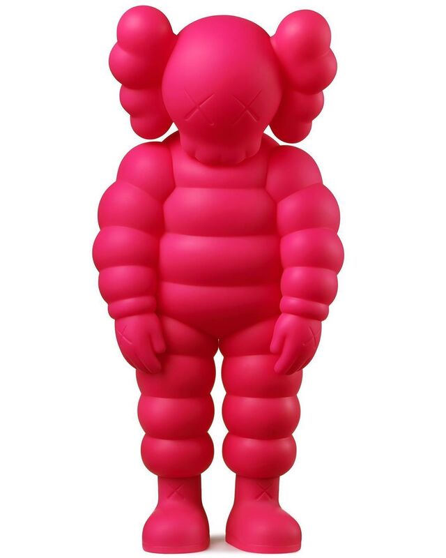 KAWS, ‘WHAT PARTY (pink)’, 2020, Sculpture, Vinyl, Pinto Gallery