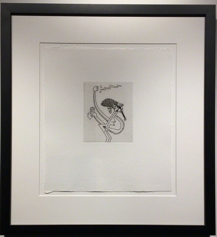 Keith Haring, ‘Untitled #9 (with Sean Kalish)’, 1989, Print, Etching, Soho Contemporary Art