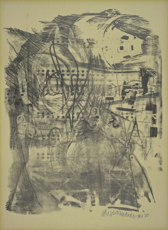 Robert Rauschenberg, ‘Strawboss (Stoned Moon)’, 1970, Print, Lithograph, San Francisco Museum of Modern Art (SFMOMA) 
