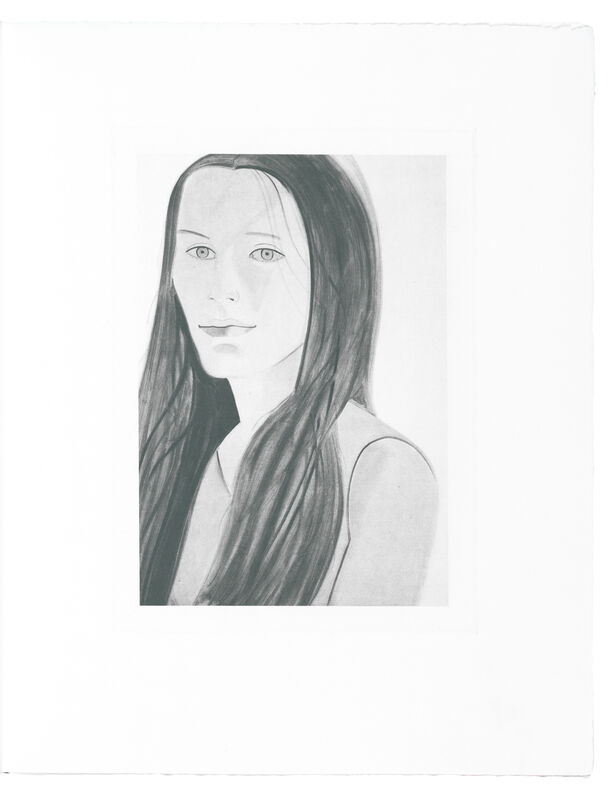 Alex Katz, ‘Six female portraits’, 2004, Print, Complete set of six Heliogravures, Emanuel von Baeyer