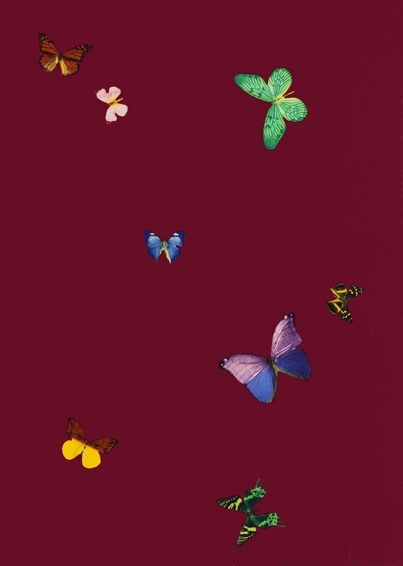 Damien Hirst, ‘The Wonder of You, Your Smell’, 2015, Print, Etching printed in colours, Forum Auctions