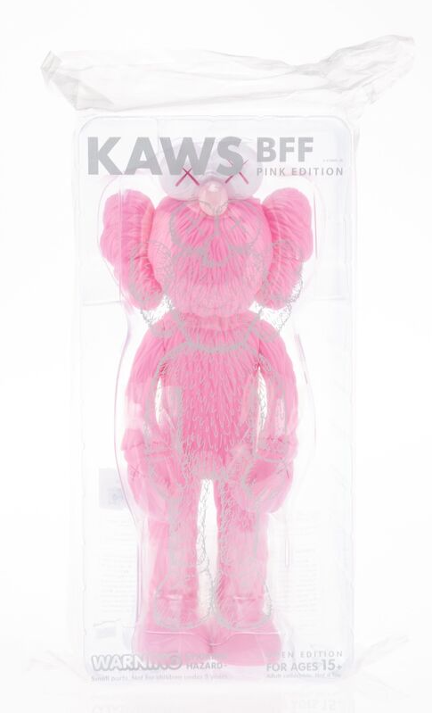 KAWS, ‘BFF Companion (Pink)’, 2018, Sculpture, Painted cast vinyl, Heritage Auctions