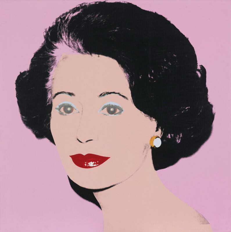 Andy Warhol, ‘Gaetana Enders (The ambassadress)’, 1983, Painting, Acrylic and silkscreen ink on canvas, Gallery Red