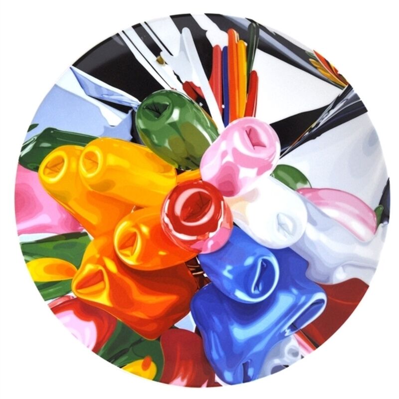 Jeff Koons, ‘Tulips Coupe Service Plate’, 2015, Design/Decorative Art, Glazed porcelain, Artware Editions