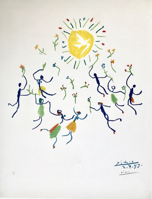 Pablo Picasso, ‘La ronde de la Jeunesse’, 1959, Print, Lithograph, Van der Vorst- Art