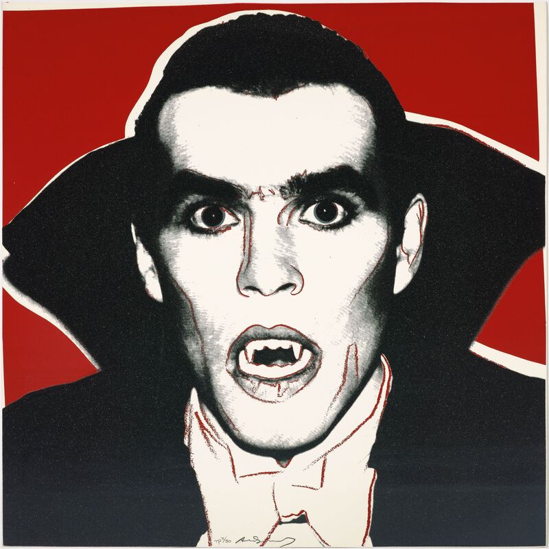 Andy Warhol, ‘Dracula’, 1981, Print, Colour screenprint with diamond dust, Koller Auctions