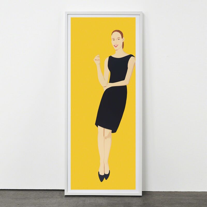 Alex Katz, ‘Black Dress (Ulla)’, 2015, Print, Silkscreen, Weng Contemporary