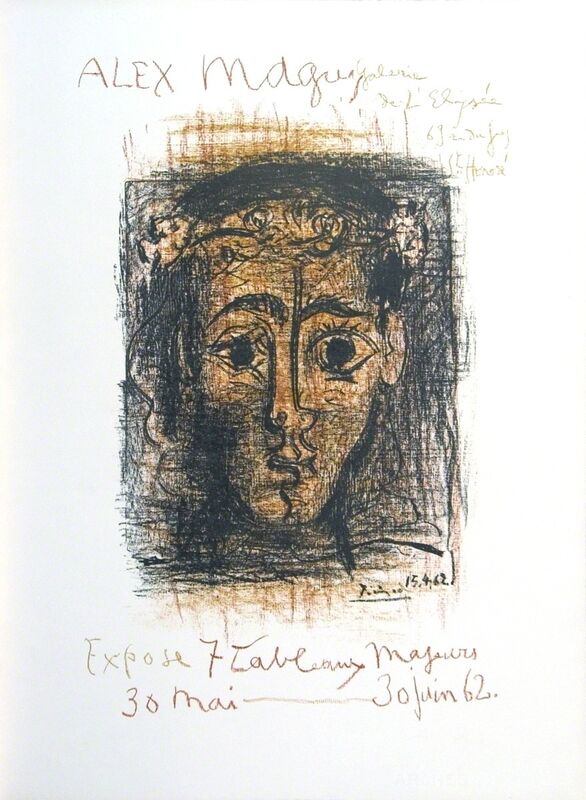 Pablo Picasso, ‘Alex Maguy Gallery’, 1962, Print, Lithograph, ArtWise