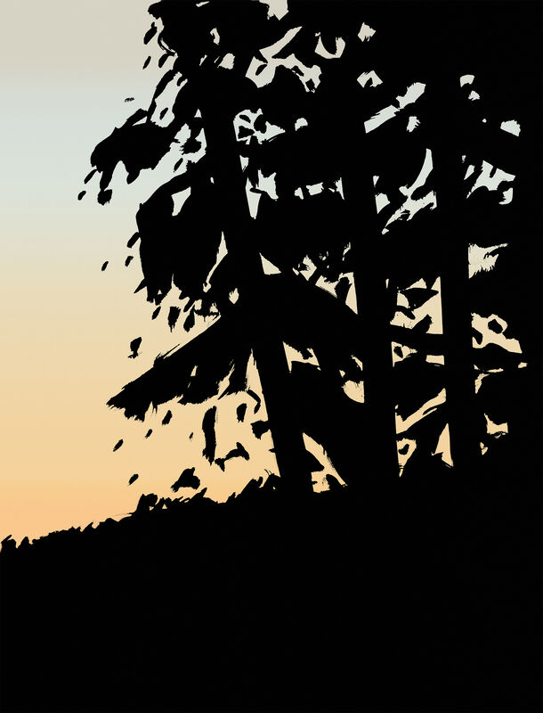 Alex Katz, ‘Sunset 1’, 2020, Print, Archival pigment inks on Innova 315 gsm fine art paper, Kenneth A. Friedman & Co.