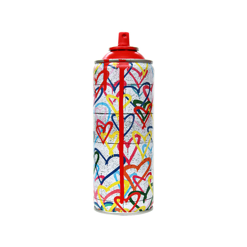 Mr. Brainwash, ‘Red Graffiti Hearts’, 2017, Design/Decorative Art, Spray Can, The Art Dose 