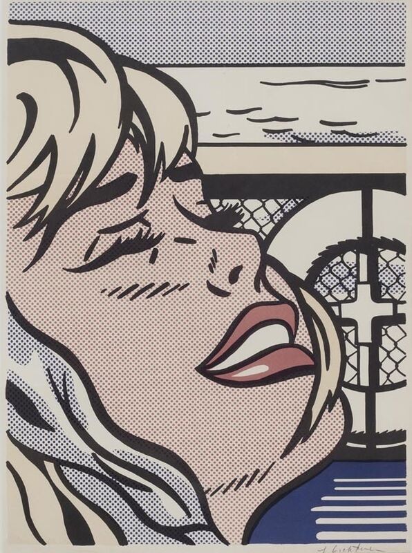 Roy Lichtenstein, ‘Shipboard Girl’, 1965, Print, Offset Lithograph on white wove paper, Gallery Thalberg