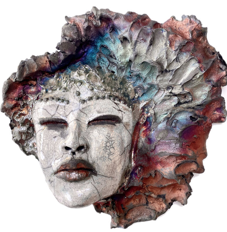 Trish Classe Gianakis, ‘Anant Sundari’, 2020, Sculpture, Raku Fired Ceramic, SHIM Art Network