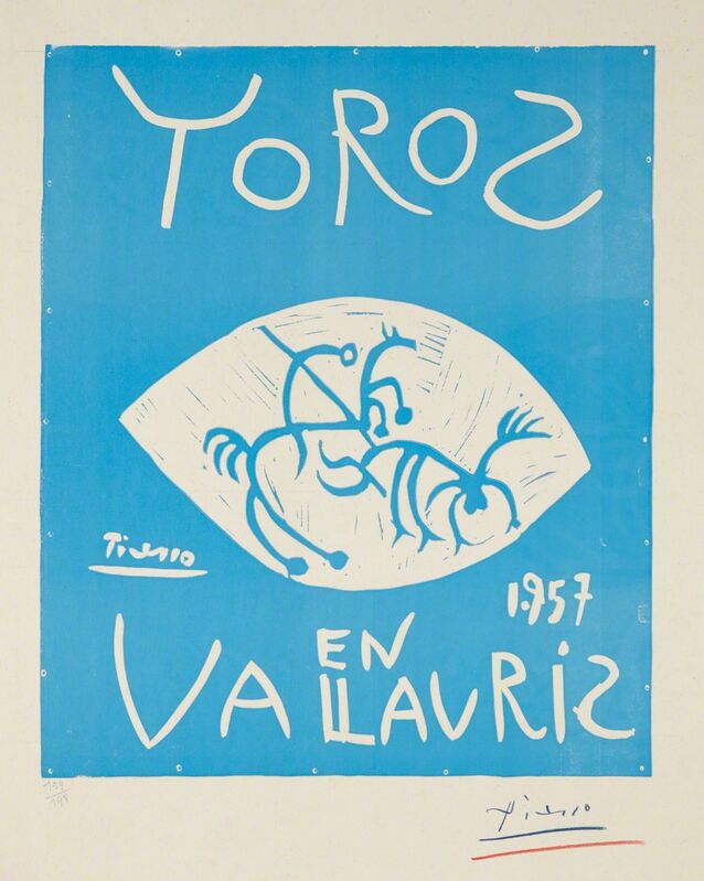 Pablo Picasso, ‘Toros (Bulls)’, 1957, Print, Linocut in colors, on wove paper, with full margins, Phillips