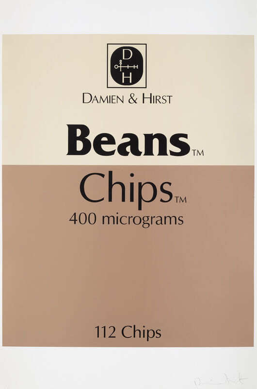 Damien Hirst, ‘Beans & Chips, from The Last Supper’, 1999, Print, Screenprint in colours, on Somerset paper with full margins., Phillips