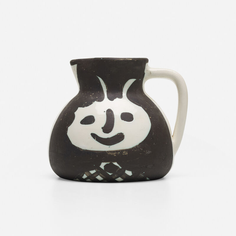 Pablo Picasso, ‘Tetes pitcher’, 1956, Design/Decorative Art, Glazed earthenware with oxidized paraffin decoration, Rago/Wright/LAMA