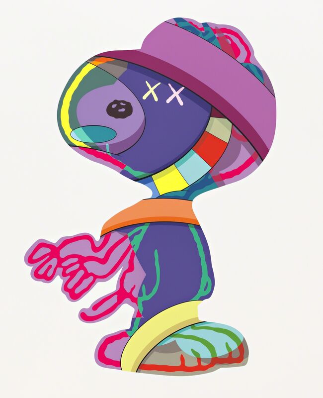 KAWS, ‘THE THINGS THAT COMFORT’, 2015, Print, Screenprint on Saunders Waterford 425gm HP, Free Arts NYC Benefit Auction
