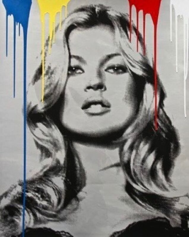 Mr. Brainwash, ‘Kate Moss’, 2010, Mixed Media, Silkscreen and acrylic on paper, Artsy x Forum Auctions