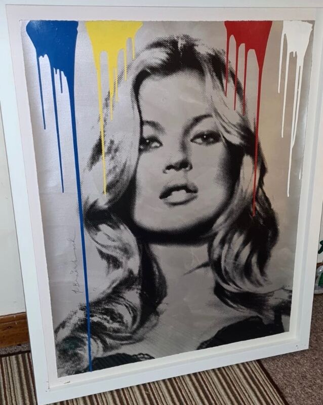 Mr. Brainwash, ‘Kate Moss’, 2010, Mixed Media, Silkscreen and acrylic on paper, Artsy x Forum Auctions