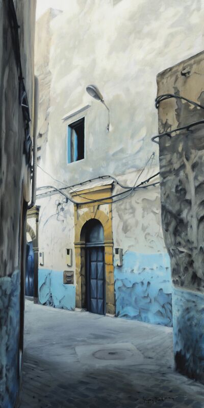 Gregory Block, ‘Mogador Blue, No. 4’, 2014, Painting, Oil, Gallery 1261