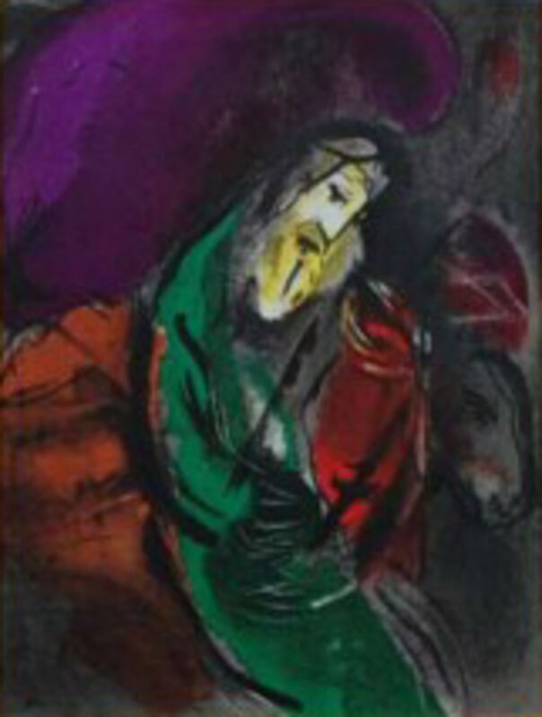 Marc Chagall, ‘Jeremiah’, 1956, Reproduction, Lithograph on paper, Baterbys