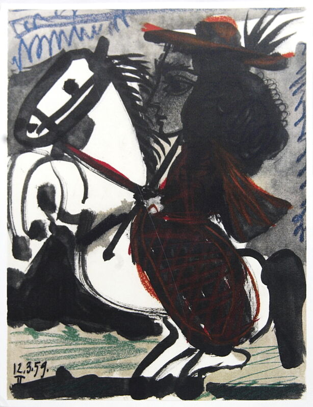 Pablo Picasso, ‘Cavalier’, 1959, Ephemera or Merchandise, Stone Lithograph, ArtWise