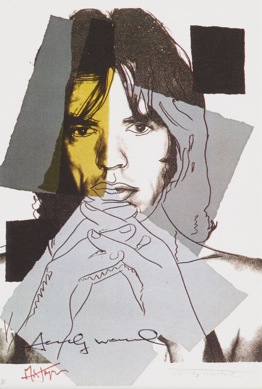 Andy Warhol, ‘Mick Jagger’, 1975, Print, Complete set of ten announcement cards, Rago/Wright/LAMA