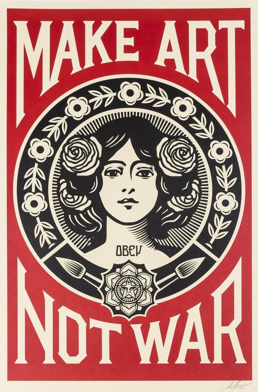 Shepard Fairey, ‘Three works’, 2017, Print, Three offset lithographs printed in colours, Forum Auctions
