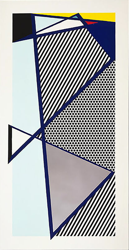 Roy Lichtenstein, ‘Imperfect Print for B.A.M.’, 1987, Print, Woodcut and screenprint on Arches Cover paper, Georgetown Frame Shoppe
