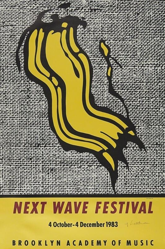 Roy Lichtenstein, ‘Next Wave Festival’, 1983, Posters, Offset lithograph in colours on paper, Tate Ward Auctions