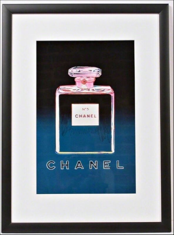 Andy Warhol, ‘75th Anniversary of Chanel No. 5’, 1997, Print, Offset lithograph. framed., Alpha 137 Gallery Gallery Auction