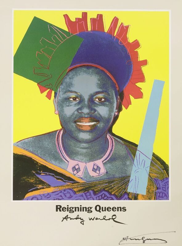 Andy Warhol, ‘Reigning Queens’, 1986, Print, Four offset lithographic posters printed in colours, Sworders