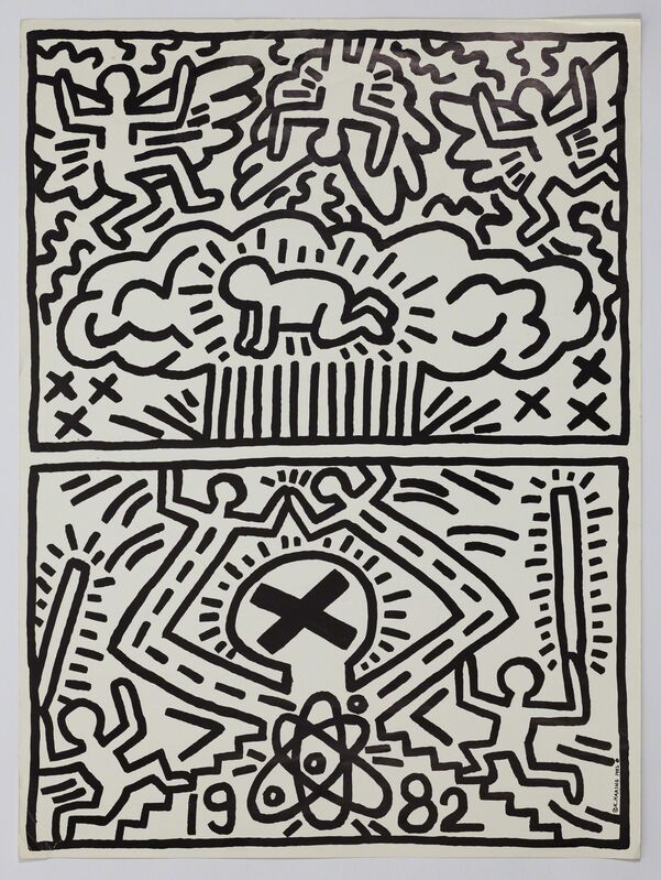 Keith Haring, ‘Anti-Nuclear Rally’, 1982, Poster, Capsule Gallery Auction