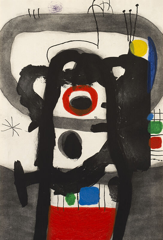 Joan Miró, ‘L'Enragé’, 1967, Print, Colour etching aquatint, Il Ponte