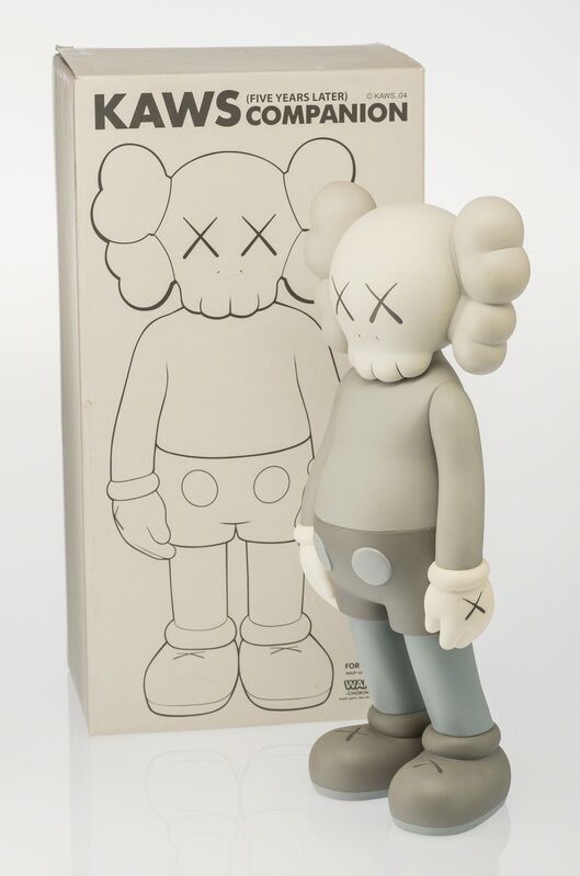 KAWS, ‘Companion (Five Years Later) (Grey)’, 2004, Other, Painted cast vinyl, Heritage Auctions
