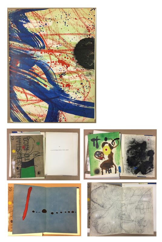Joan Miró, ‘"Joan Miro 1959-1960", Folio of Lithographs Pochoir, Pierre Matisse Gallery, ’, 1961, Ephemera or Merchandise, Pochoir, VINCE fine arts/ephemera