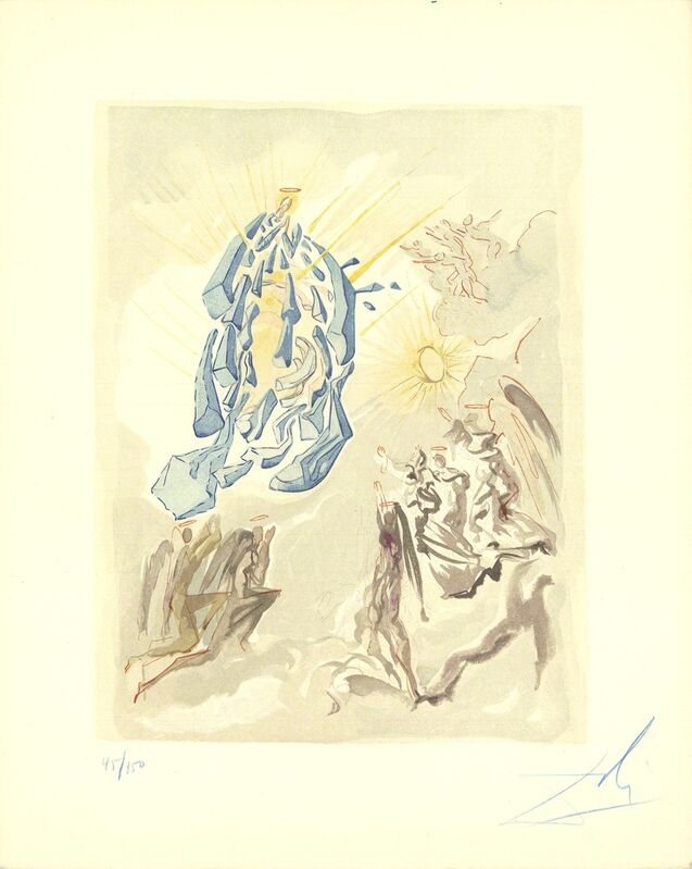 Salvador Dalí, ‘Heaven Canto 24’, 1960, Print, Woodblock, ArtWise