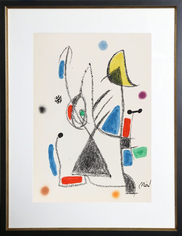 Joan Miró, ‘Maravillas con Variaciones Acrosticas en el Jardin de Miro, Number 18’, 1975, Print, Lithograph, RoGallery