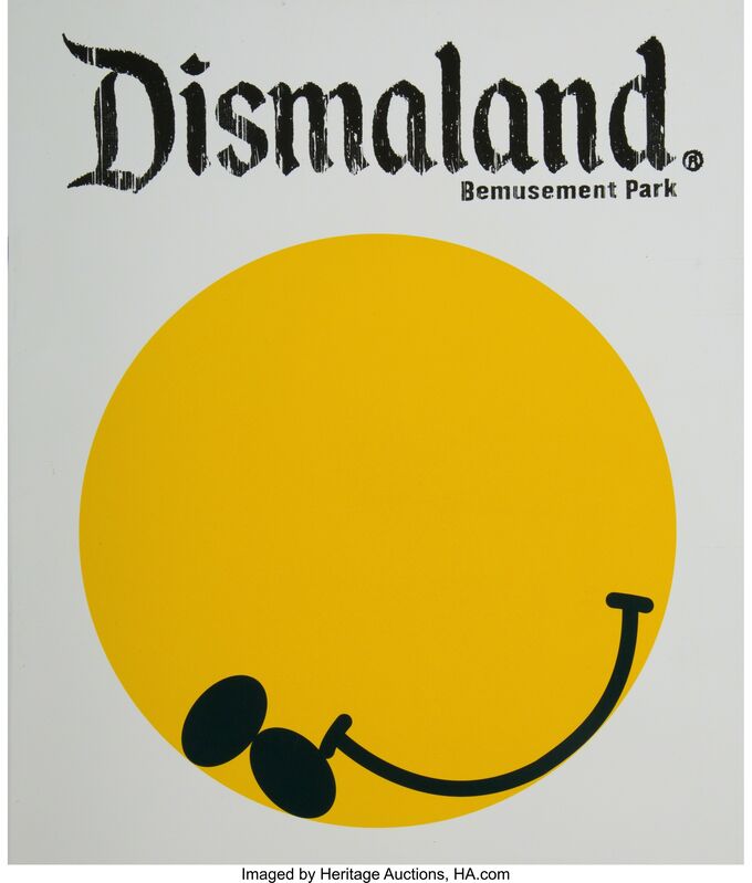 Banksy, ‘Dismaland Bemusement Park (Booklet and T-shirt)’, 2016, Print, Offset lithographs with cotton t-shirt, Heritage Auctions