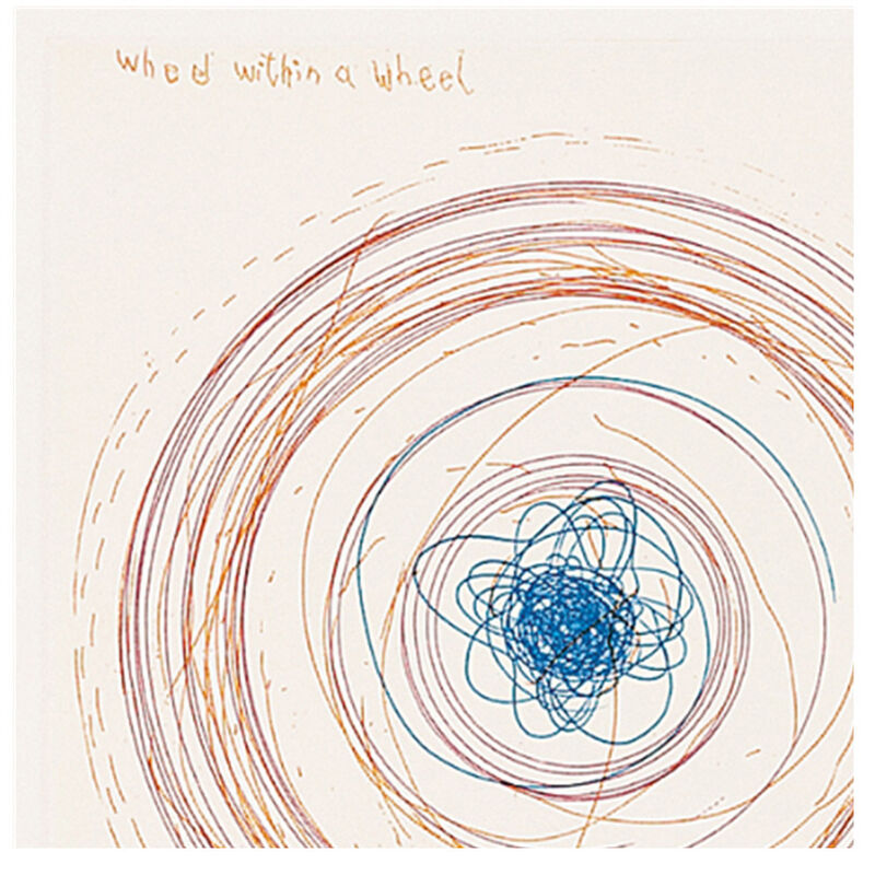 Damien Hirst, ‘Wheel within a wheel (from In a Spin, the Action of the World on Things, Volume I)’, 2002, Print, Etching in colour, Weng Contemporary