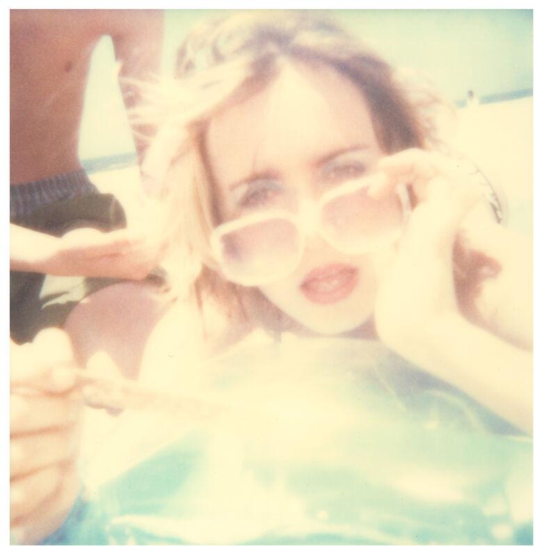 Stefanie Schneider, ‘Sunscreen II (Beachshoot) ’, 2005, Photography, Digital C-Print, based on a Polaroid, Instantdreams
