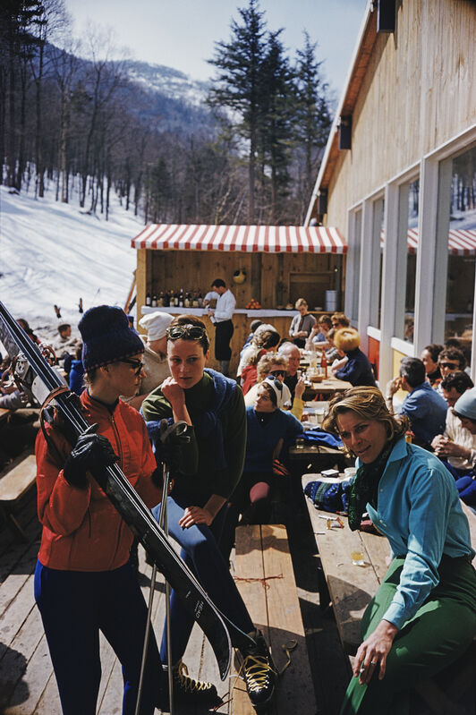 Slim Aarons, ‘Ski Fashion At Sugarbush’, 1960, Photography, C print, IFAC Arts