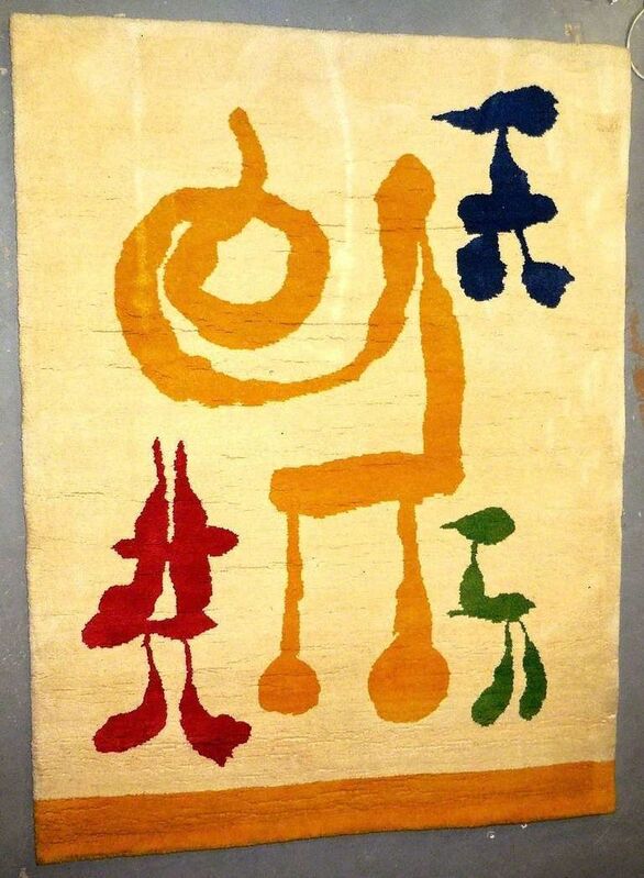 Joan Miró, ‘the "Dream" Tapestry Rug’, 1960-1969, Textile Arts, Lions Gallery