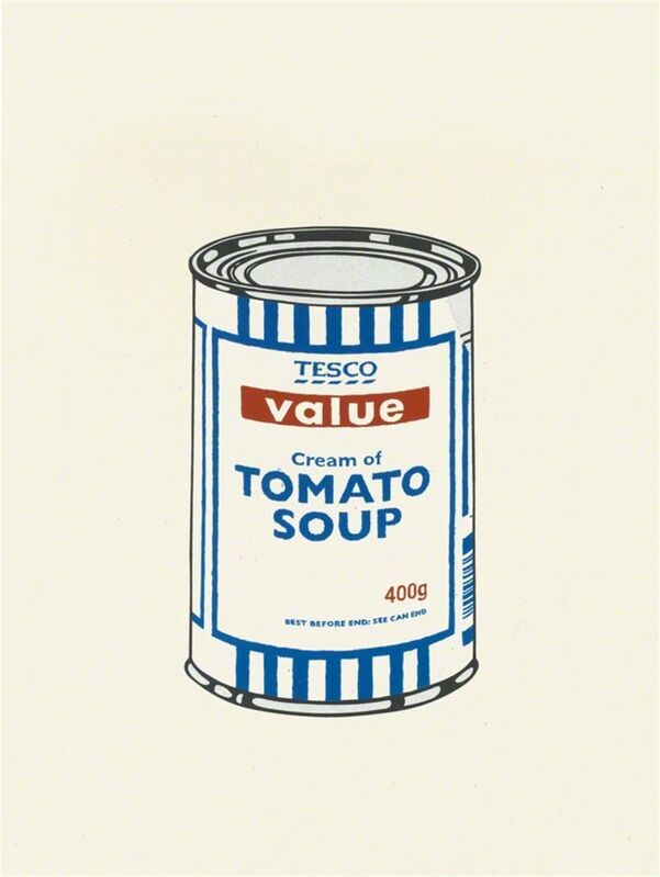 Banksy, ‘Soup Can (Original Colour-Way)’, 2005, Print, Screen print on paper, Addicted Art Gallery