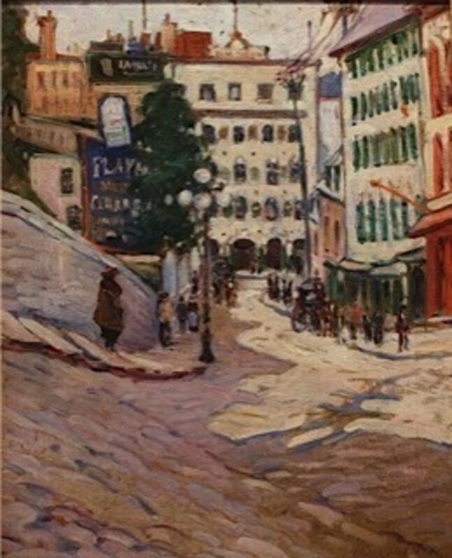 Dixie Selden, ‘Quebec City’, 1919, Painting, Oil on canvas, Mary Ran Gallery